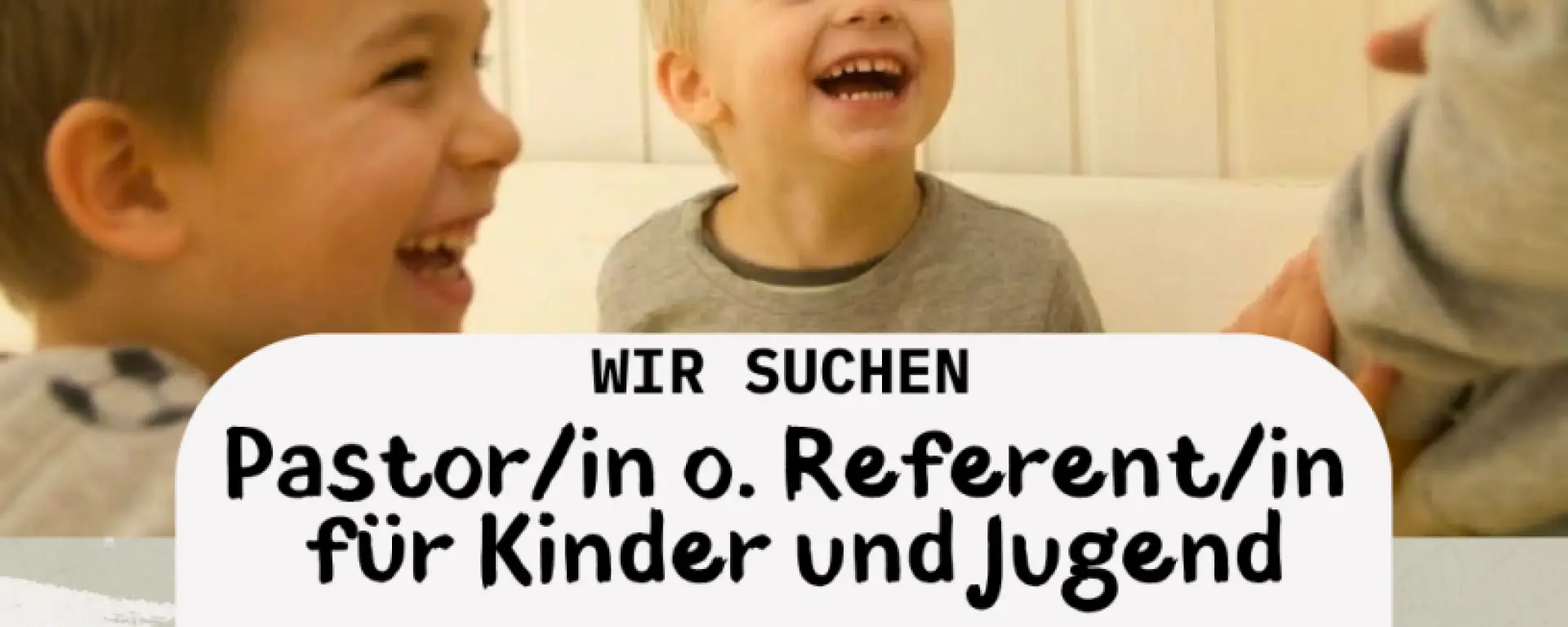 Wir suchen neue Hauptamtliche!